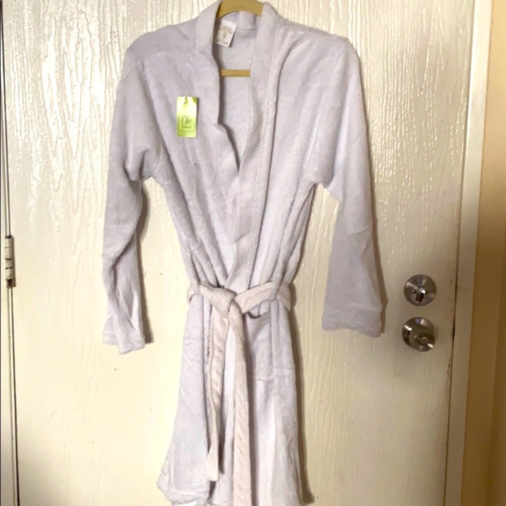 Plain white robe
